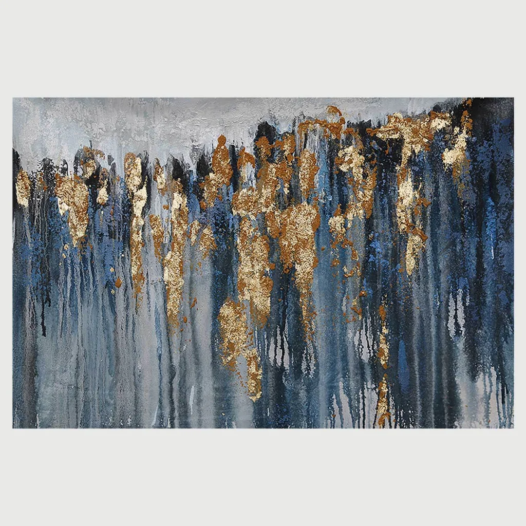OIL PAINTING ART YL METALLIC SEA 120X80