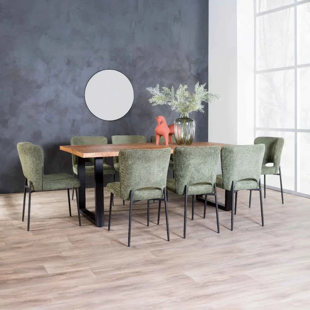 DIYA SOLID WOOD DINING TABLE - Image 7