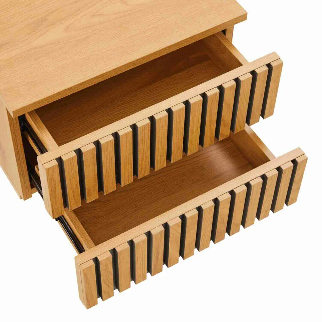 HUDSON 2 DRAWER FLOATING PEDESTAL - Image 5